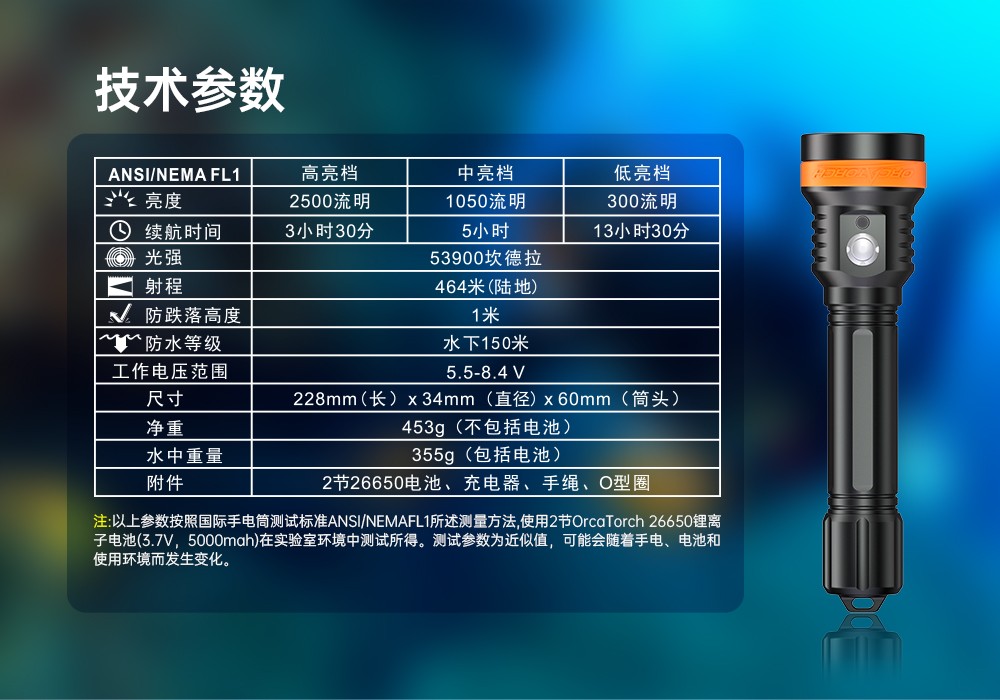 91视频成人版OrcaTorch,D850手持式潛水燈(dēng),多燈源(yuán)水下照明,便攜式潛水,水下攝(shè)影(yǐng)補光燈