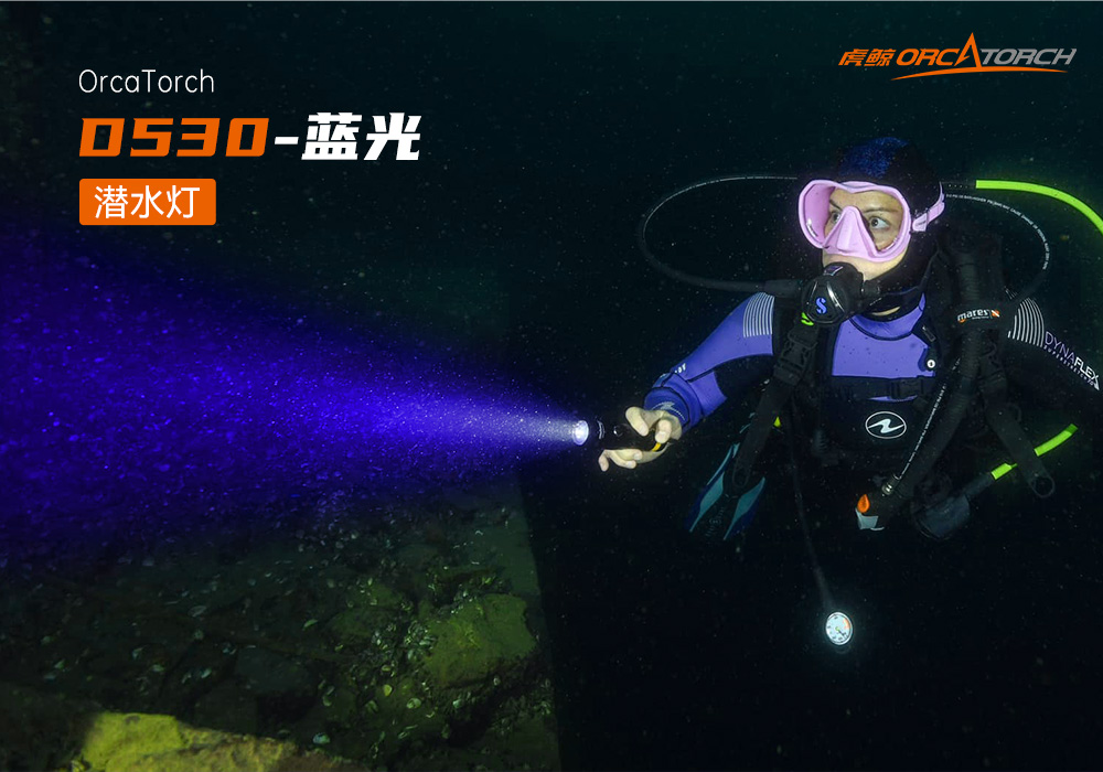 D530藍光手電筒 潛水攝影照明_潛水照明_水下攝影照明_潛水攝影補光燈_ 91视频成人版OrcaTorch